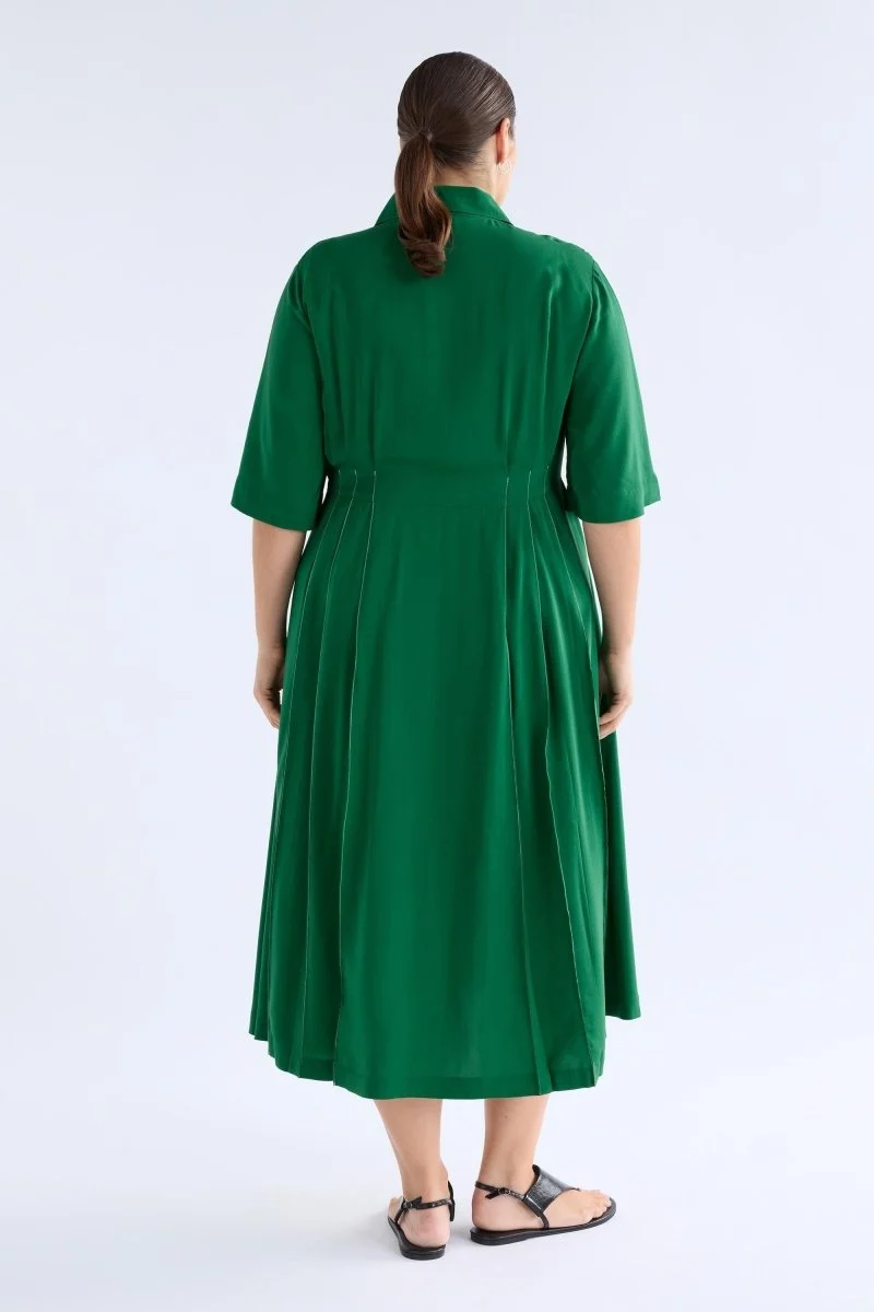 Elk Neues Shirt Dress - Leaf Green