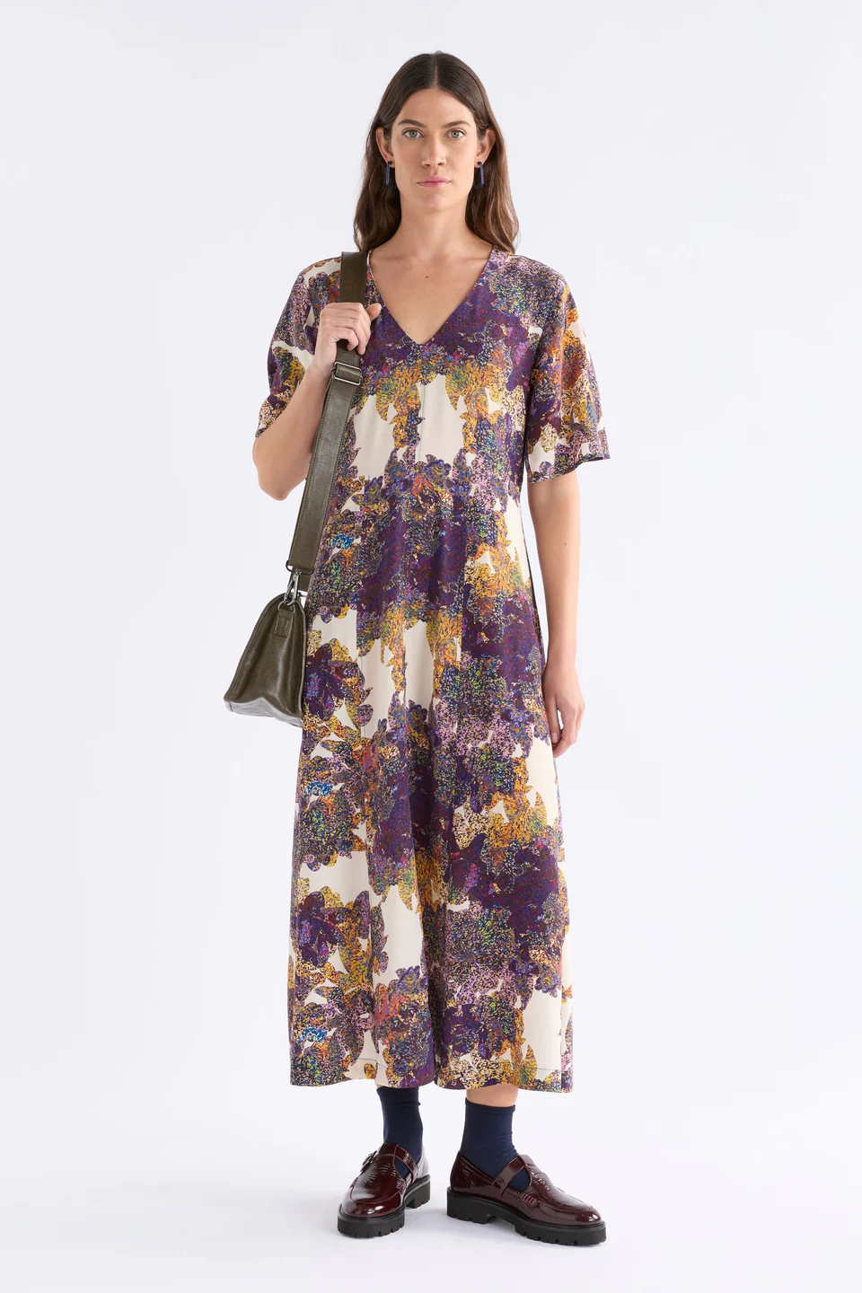 Elk Aube Dress - Lantis Print