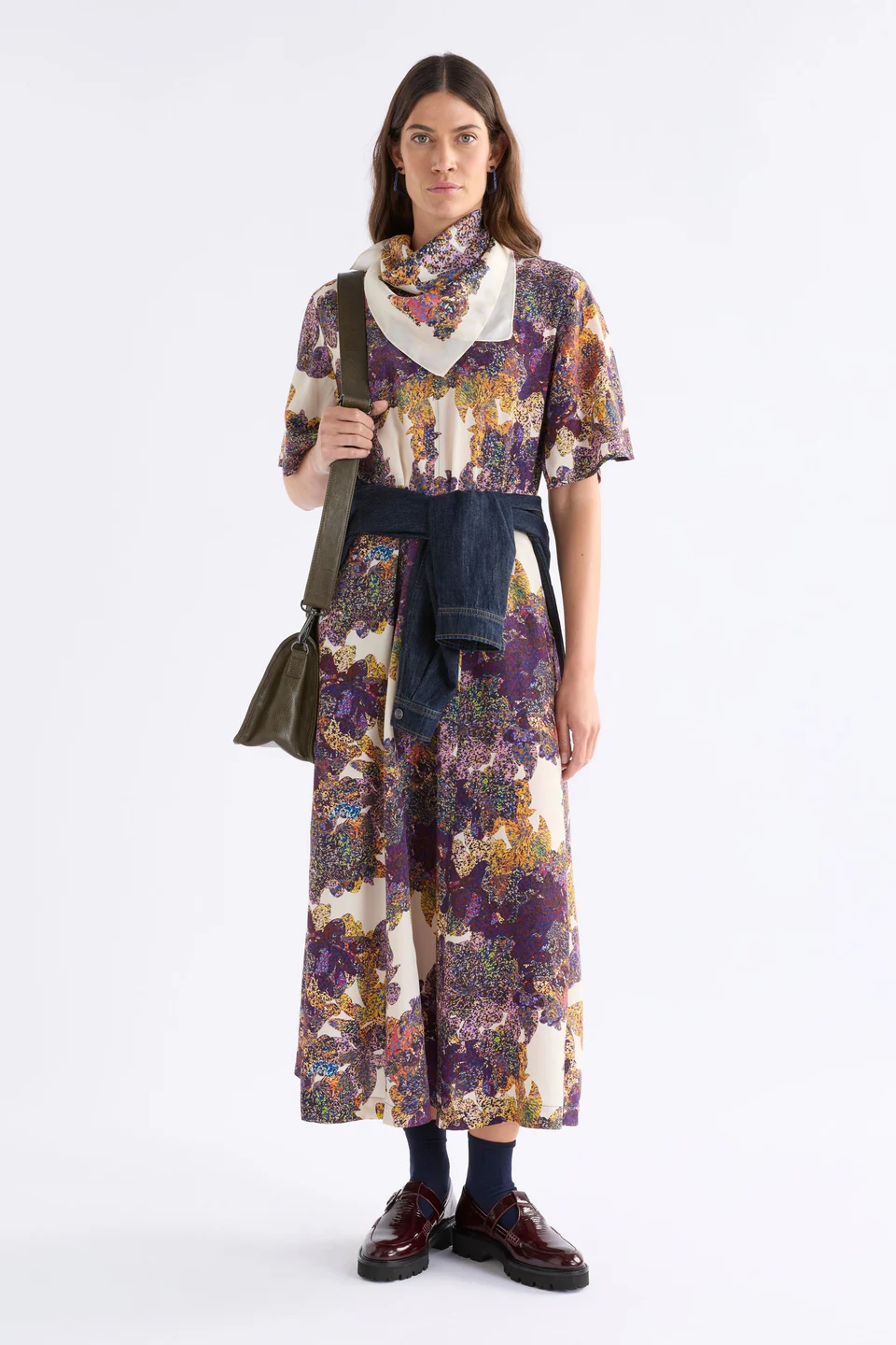 Elk Aube Dress - Lantis Print