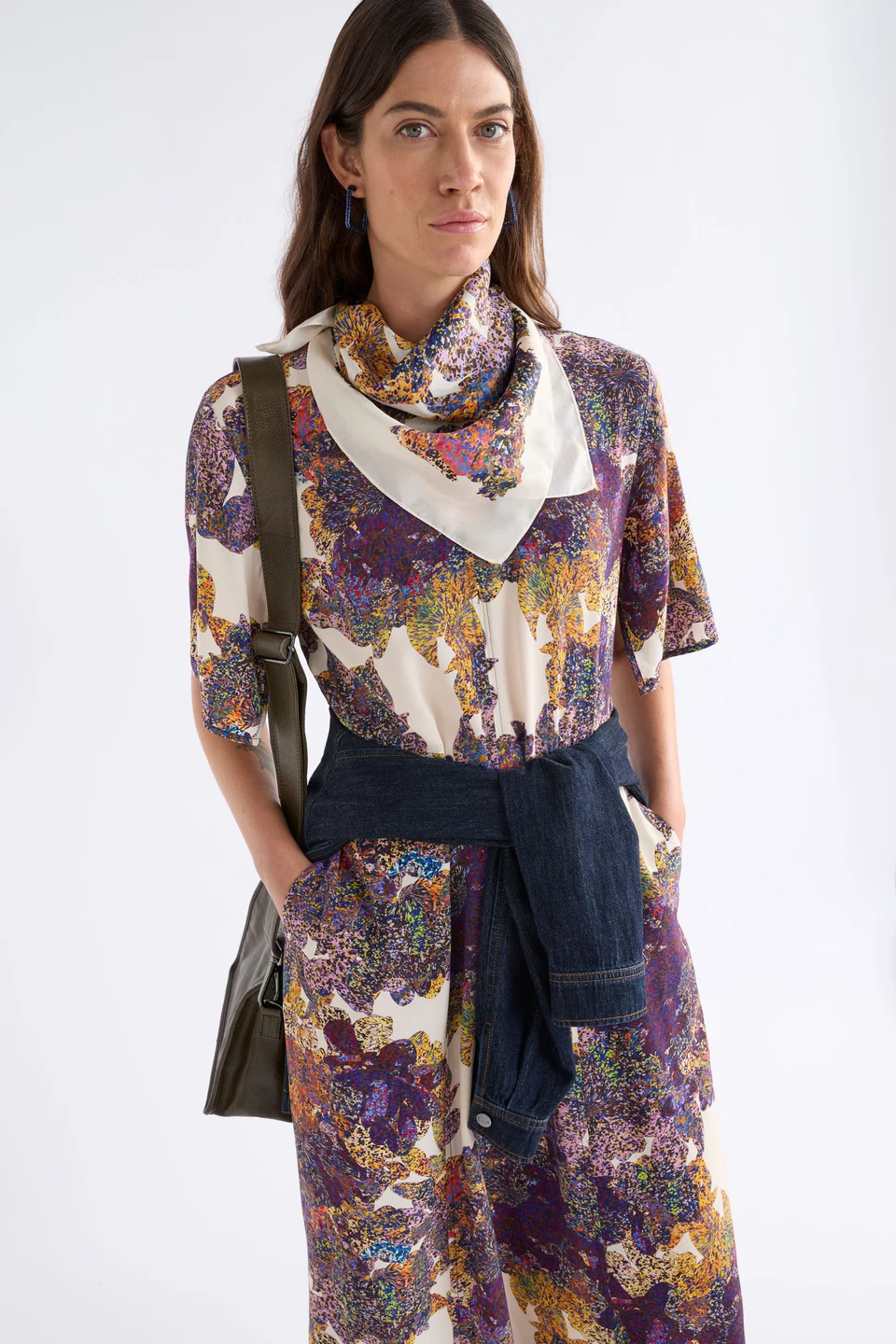 Elk Aube Dress - Lantis Print