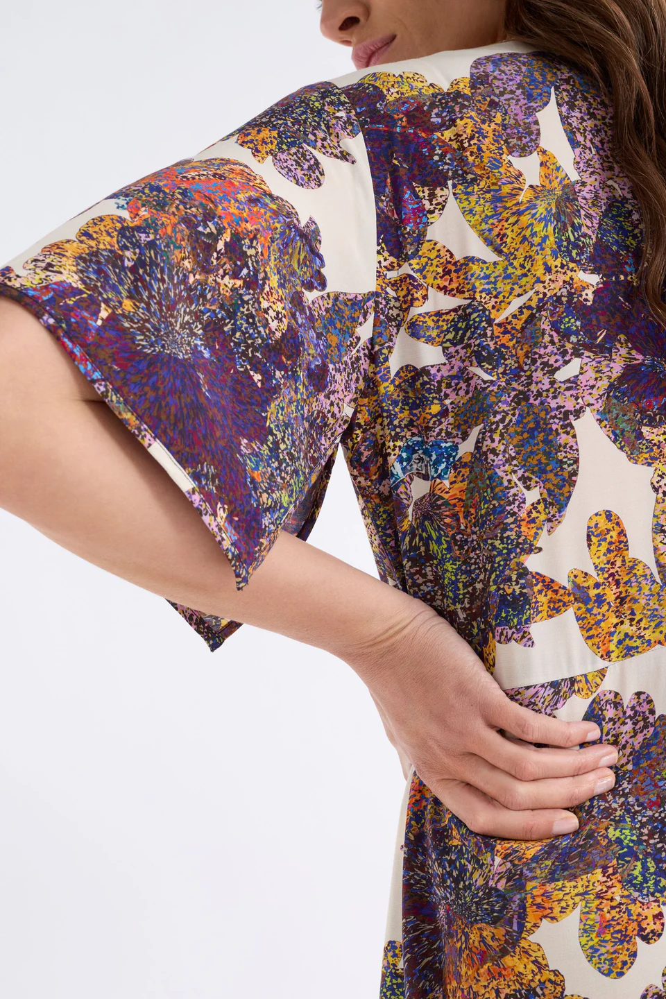 Elk Aube Dress - Lantis Print