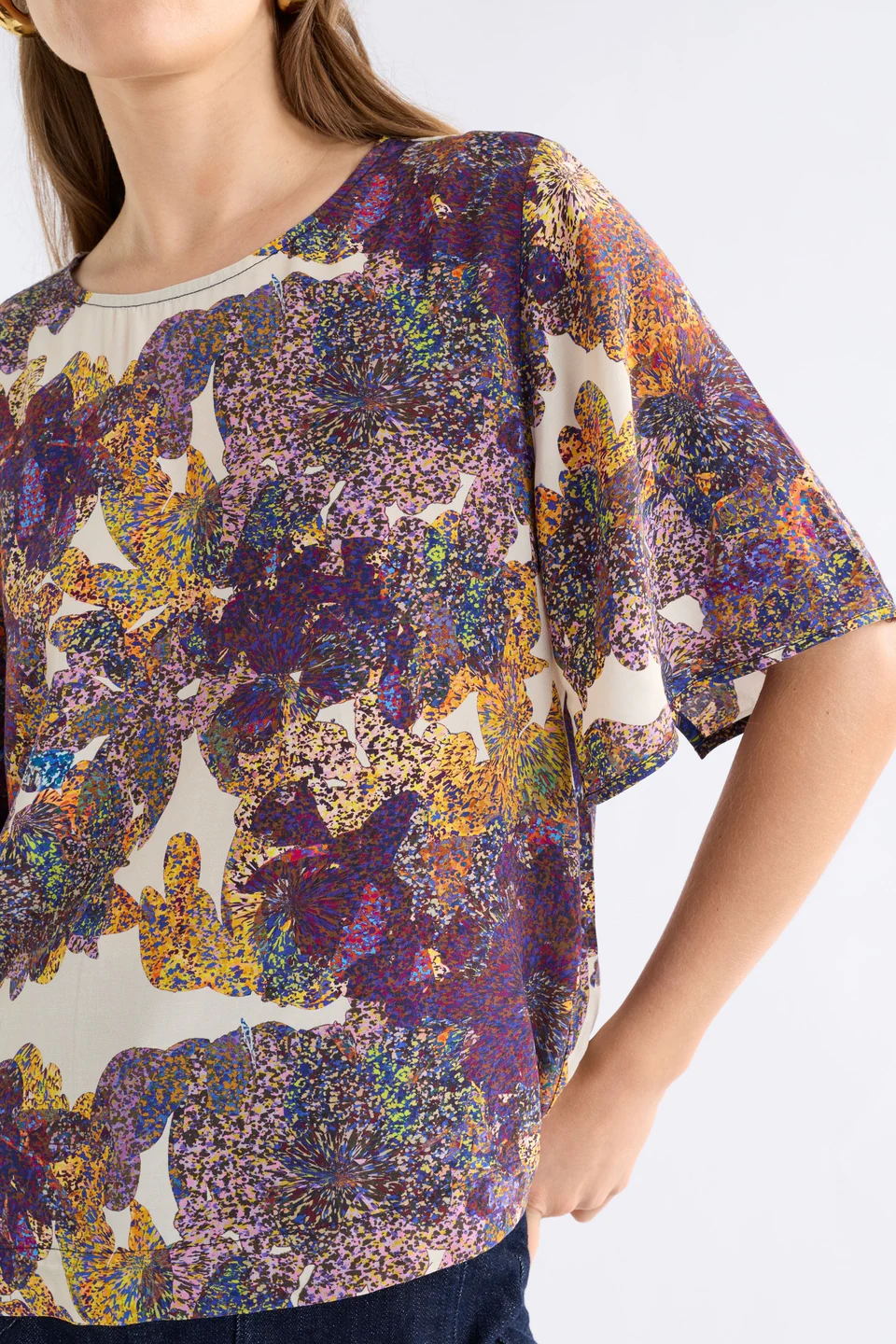 Elk Aube Top - Lantis Print