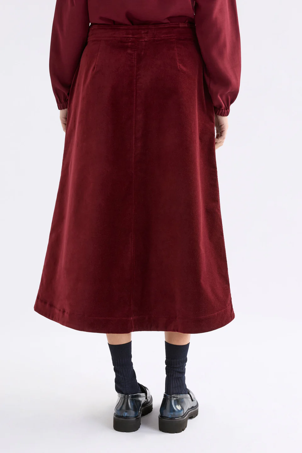 Elk Altes Skirt - Merlot
