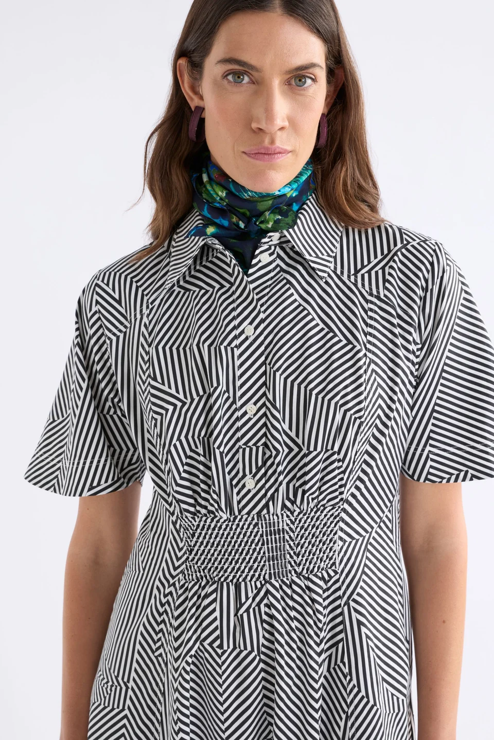 Elk Vier Dress - Mane Print