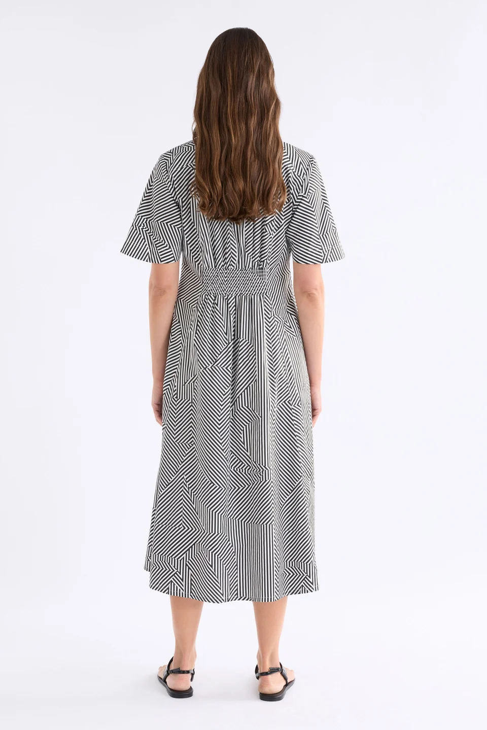 Elk Vier Dress - Mane Print