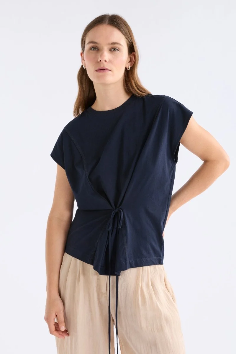 Elk Obers T-Shirt - Midnight