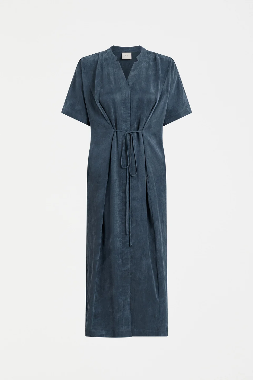 Elk Delme Shirt Dress - Blue Steel