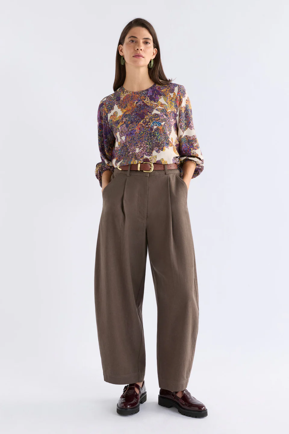 Elk Elsen Top - Lantis Print