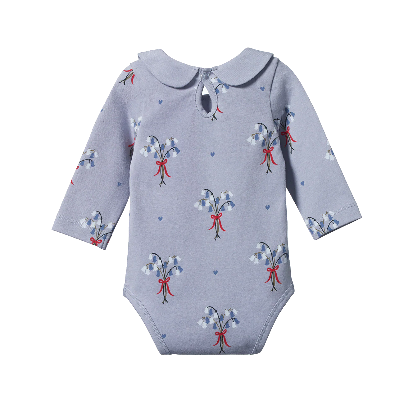 Nature Baby Agnes Bodysuit - Bluebelle Print