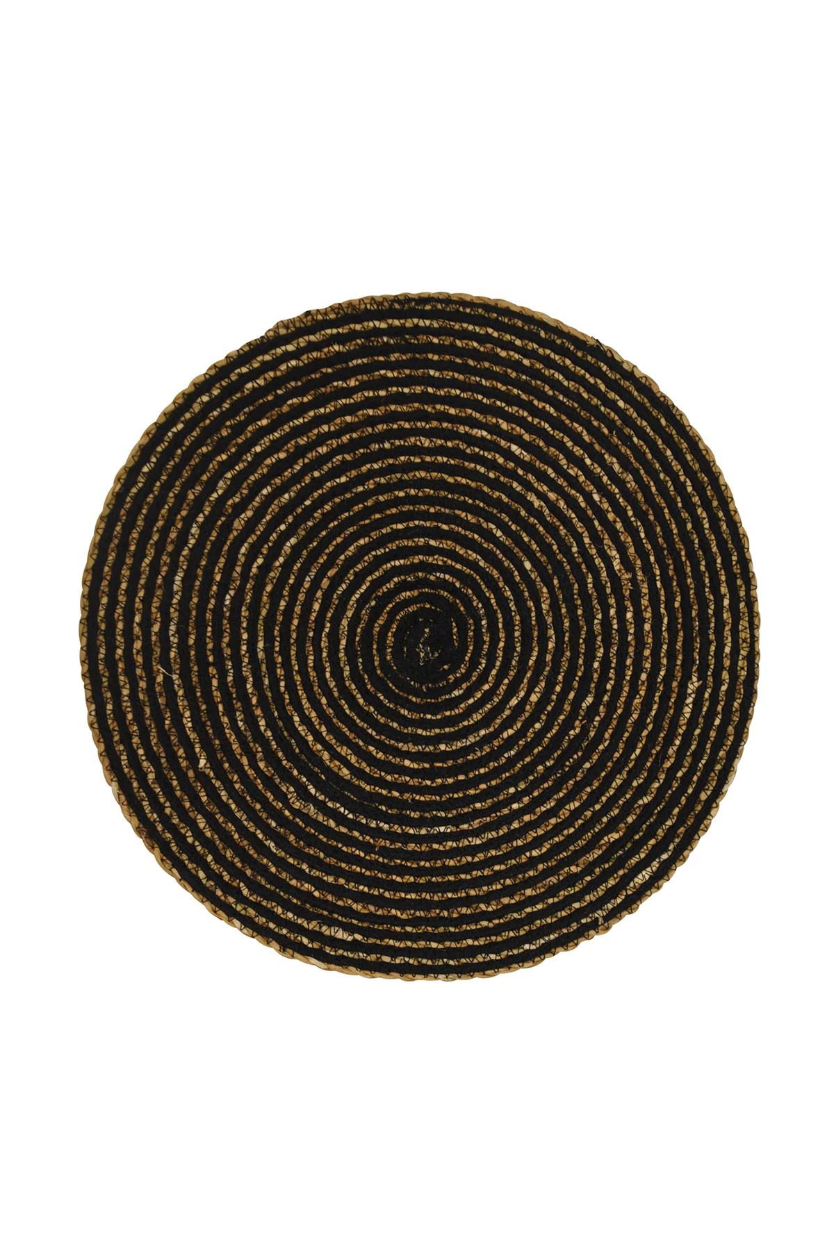 Maytime Placemat Round - Simply Black