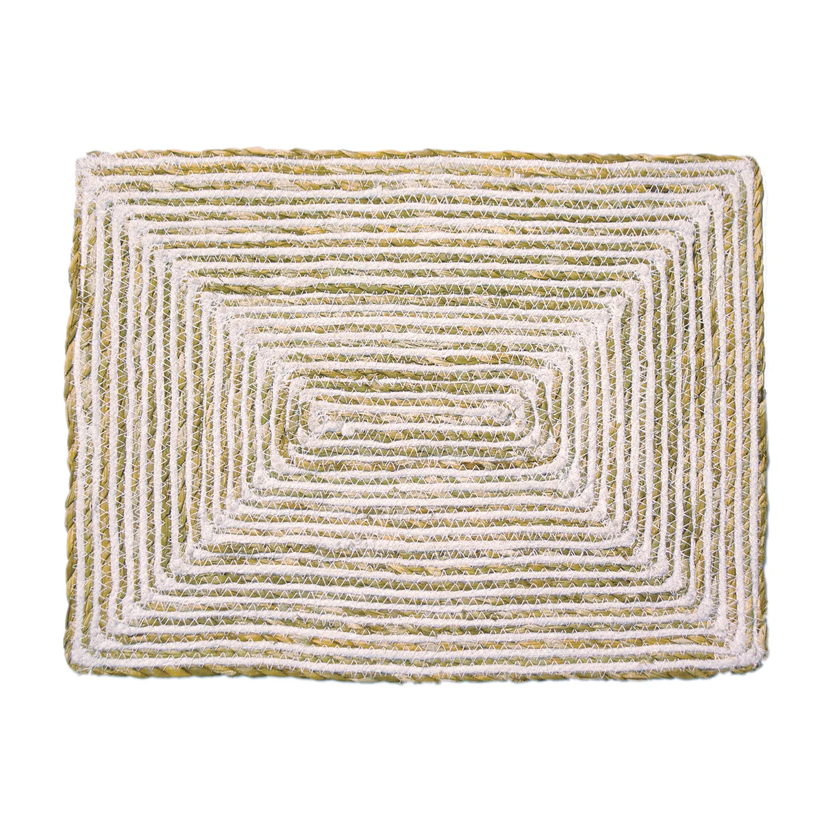 Maytime Placemat Rectangle - Simply White