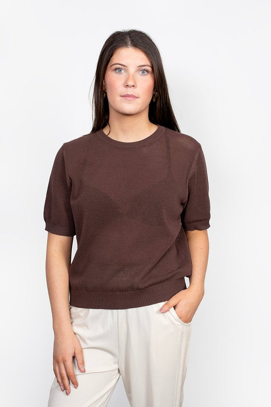 Antler Mooch Top - Cocoa