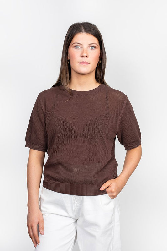 Antler Mooch Top - Cocoa