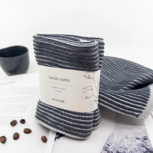 Ecovask Barista Cloth 2pk- Graphite