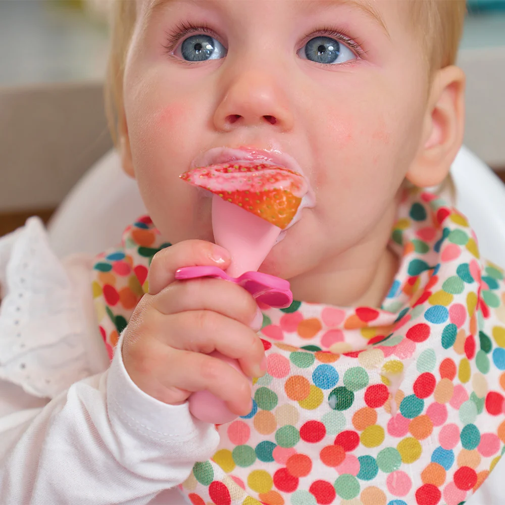 Annabel Trends Silicone Flower Fork & Spoon