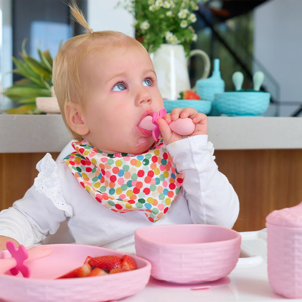 Annabel Trends Silicone Flower Fork & Spoon