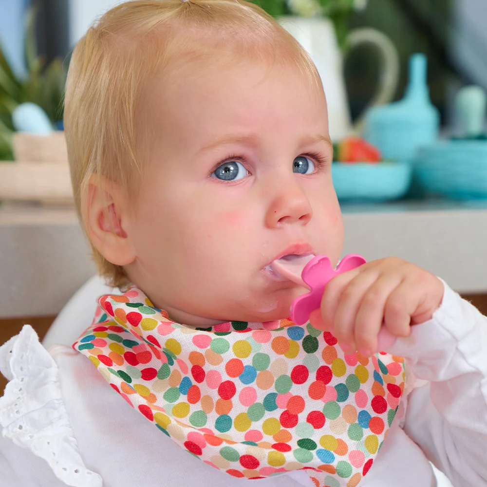 Annabel Trends Silicone Flower Fork & Spoon
