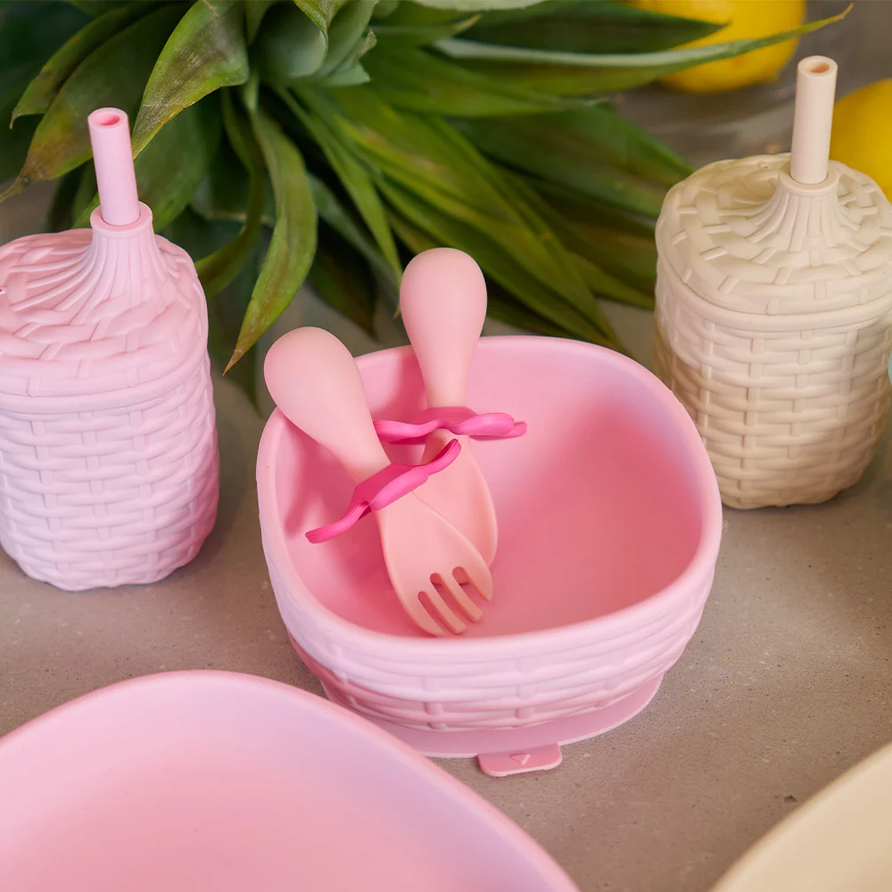 Annabel Trends Silicone Flower Fork & Spoon