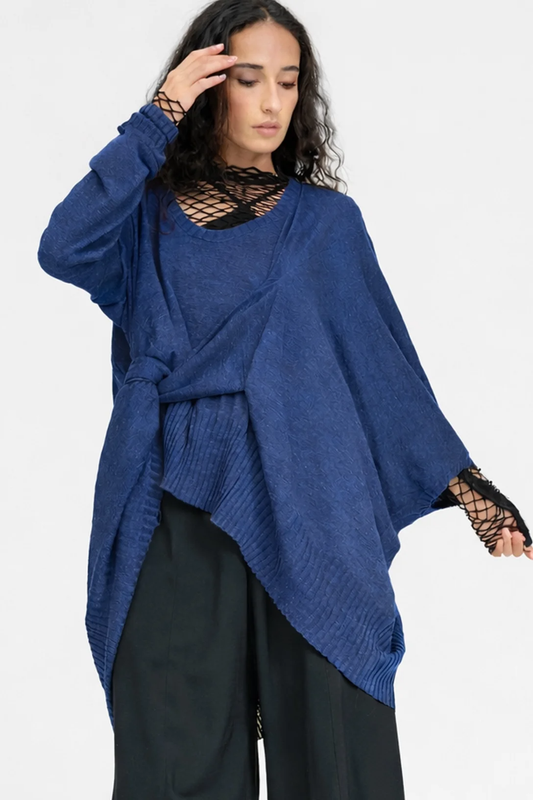 Taylor Abstract Sweater - Midnight