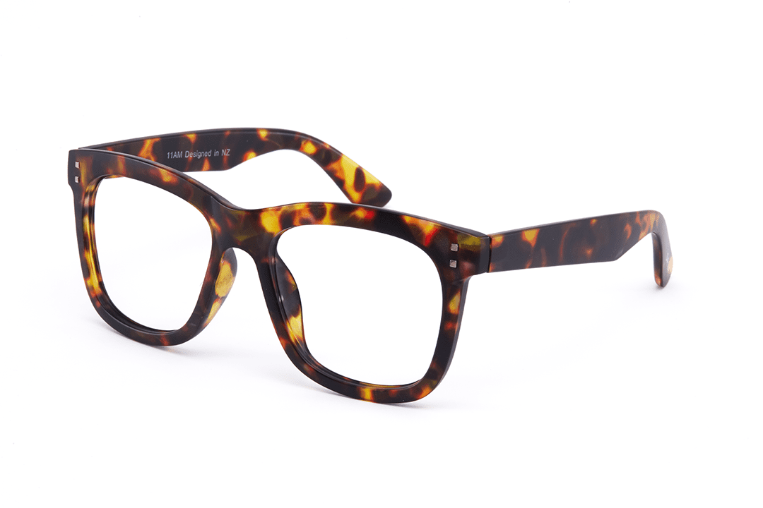 Daily Eyewear 11AM Reading Glasses - Brown Tort