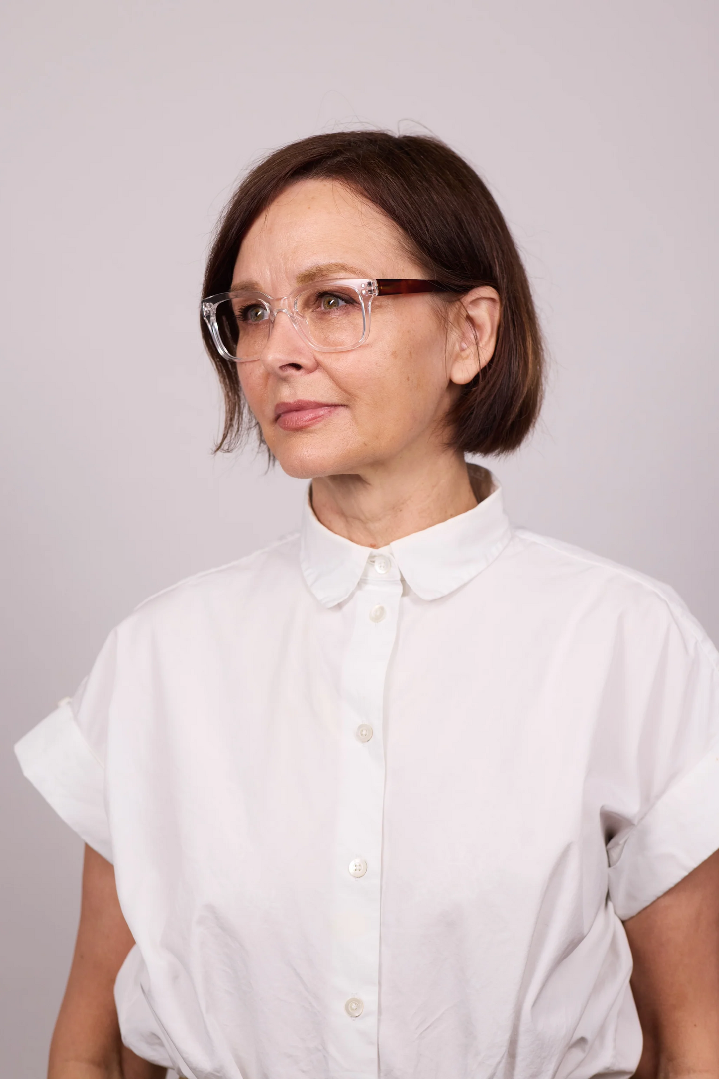 Daily Eyewear 6AM Reading Glasses - Crystal with Havana