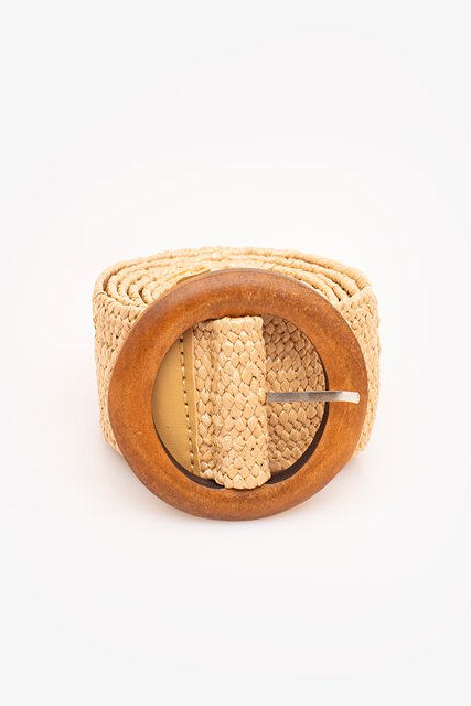 Antler NZ Rattan Stretch Belt - Natural