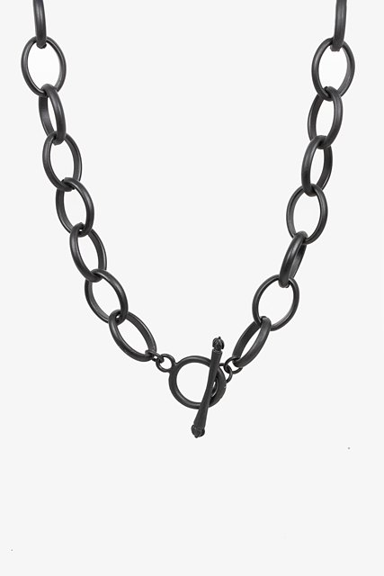 Antler NZ Black Chain & Fob Necklace