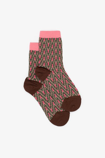 Antler NZ Lurex Aztec Sock