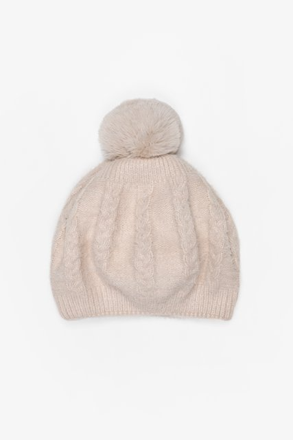 Antler NZ Beanie Beret - Ivory