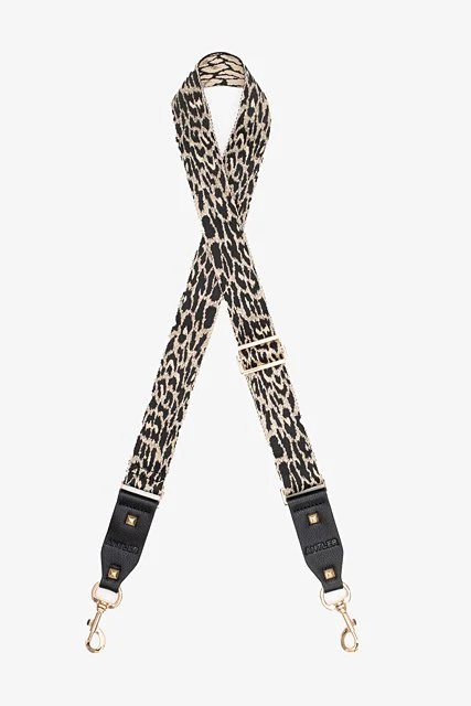 Antler NZ Bag Strap - Cheetah Gold & Black