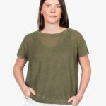 Antler Drift Top - Khaki