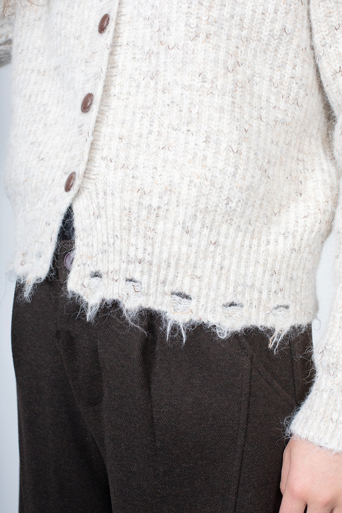 Antler Frankie Cardi - Natural Marle