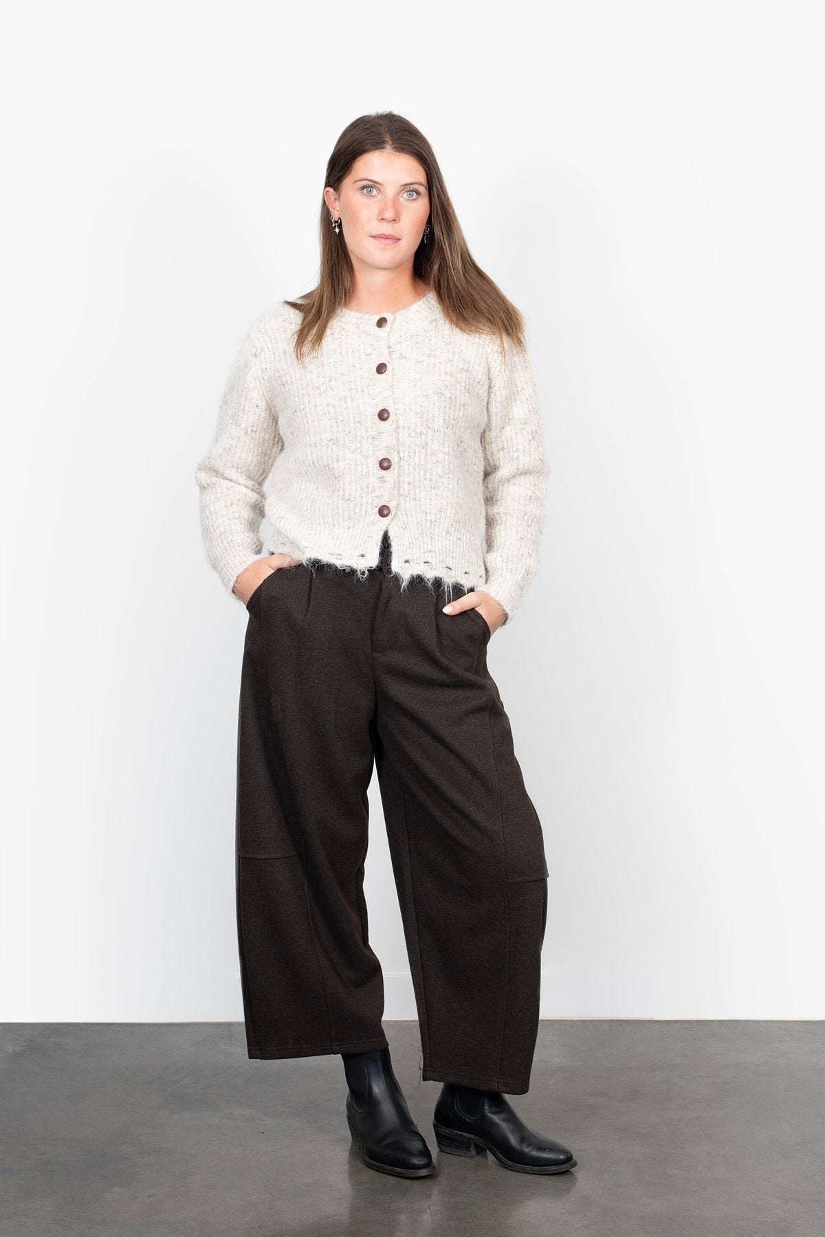 Antler Harlow Pant - Chocolate
