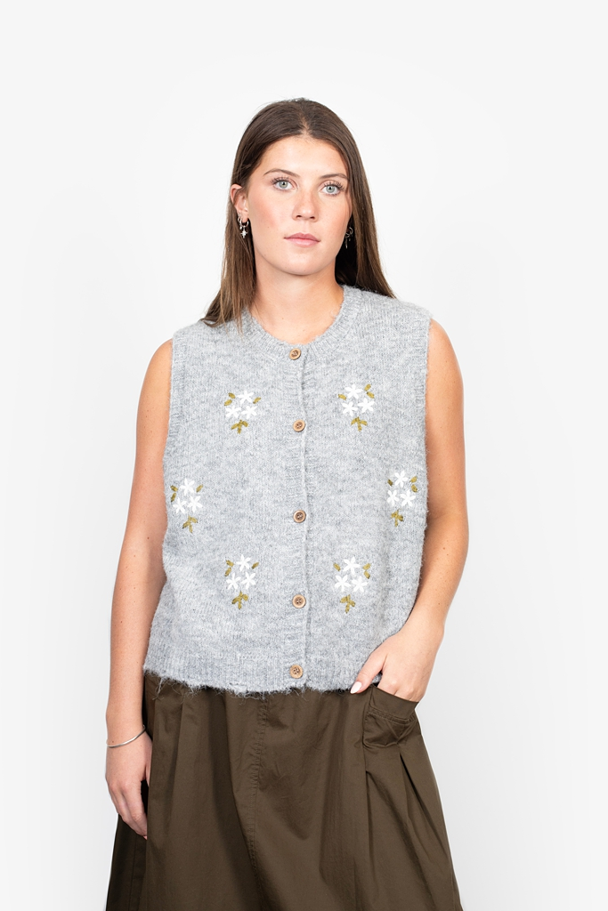 Antler Maude Vest - Grey
