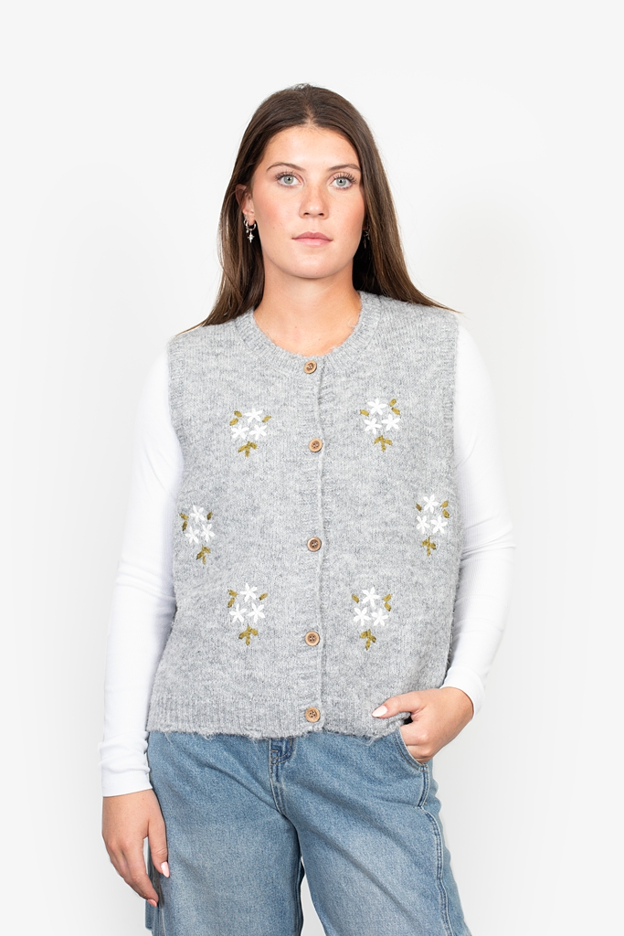 Antler Maude Vest - Grey