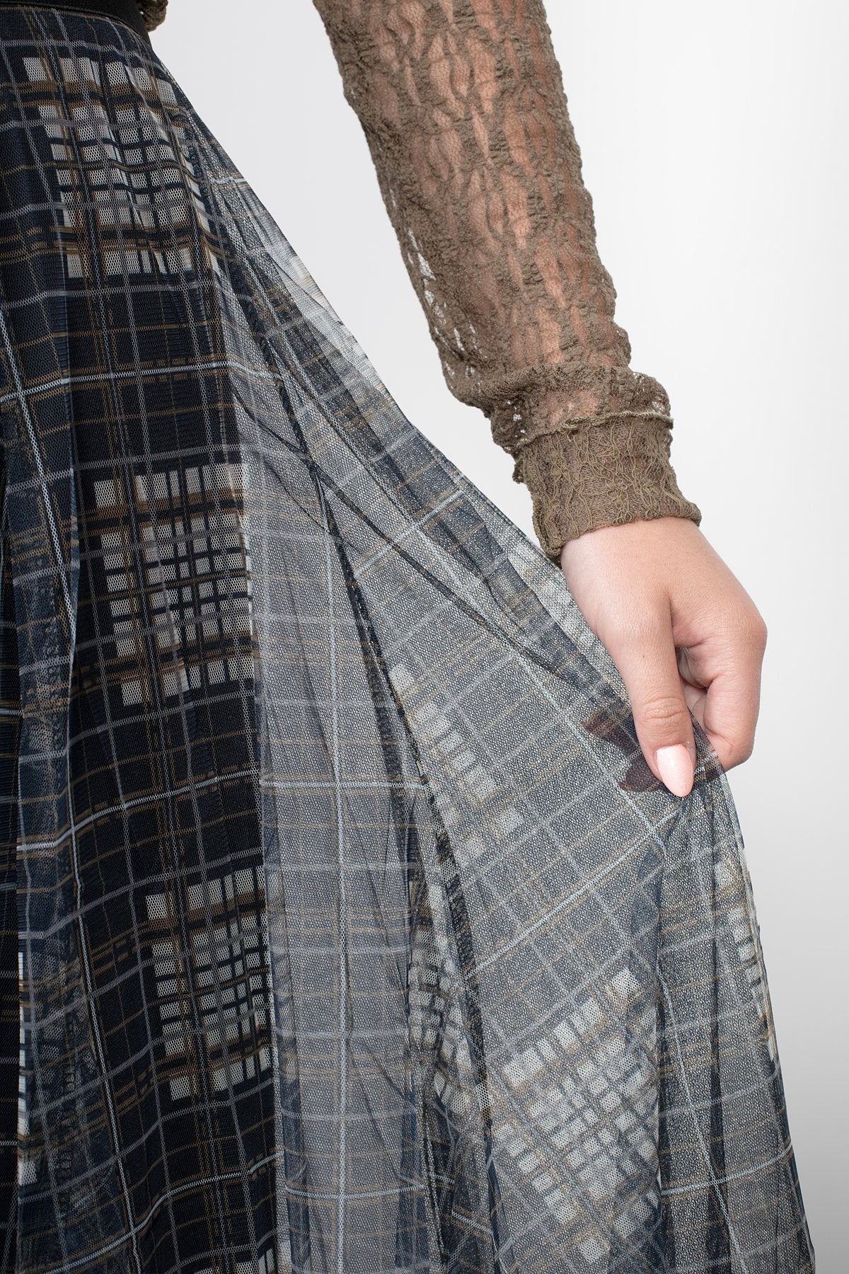 Antler Tilly Tulle Skirt - Gridlock