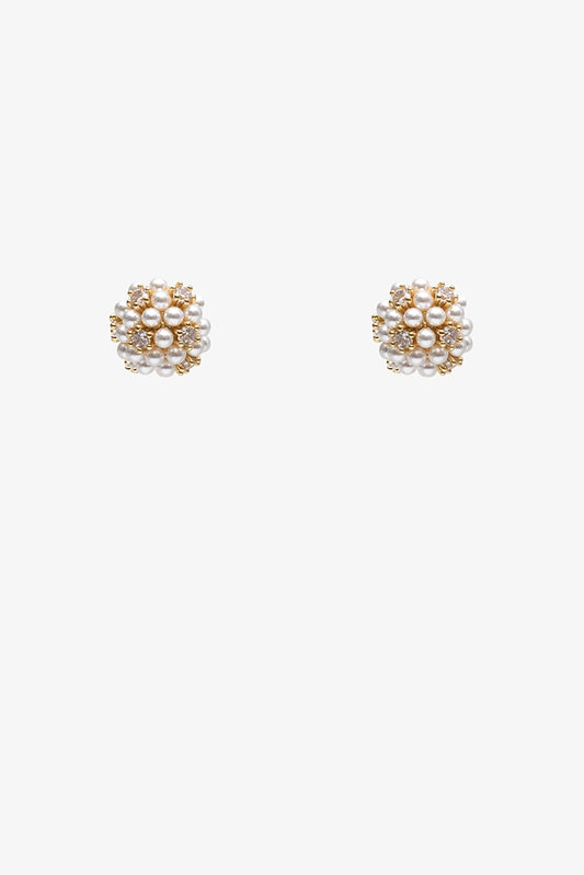Antler Spotlight Stud - Gold
