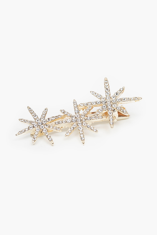 Antler Rhinestone Star Clip