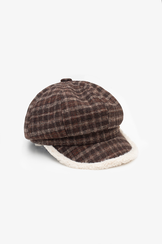 Antler Windsor Sherpa Newsboy
