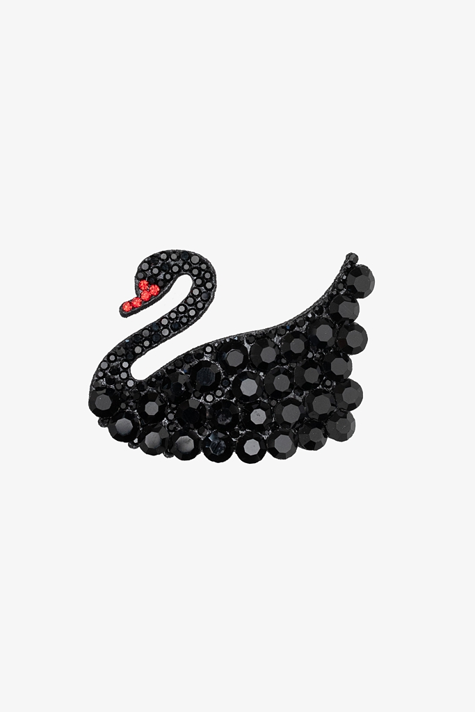 Antler Swan Clip - Black