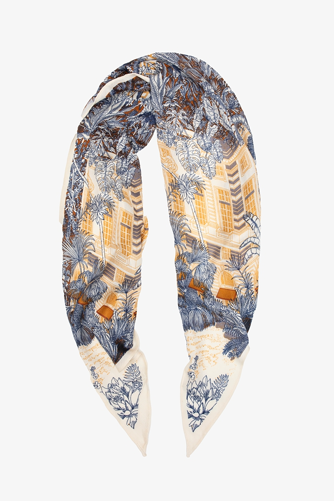 Antler Neck Scarf - Tuscan Oasis