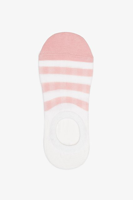 Antler NZ No Show Socks - Gingham Pink