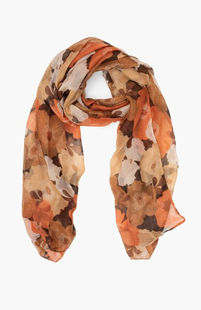 Antler NZ Bronze Blooms Scarf