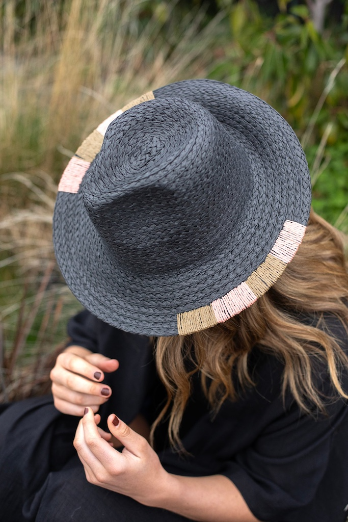 Antler Midnight Fringe Fedora