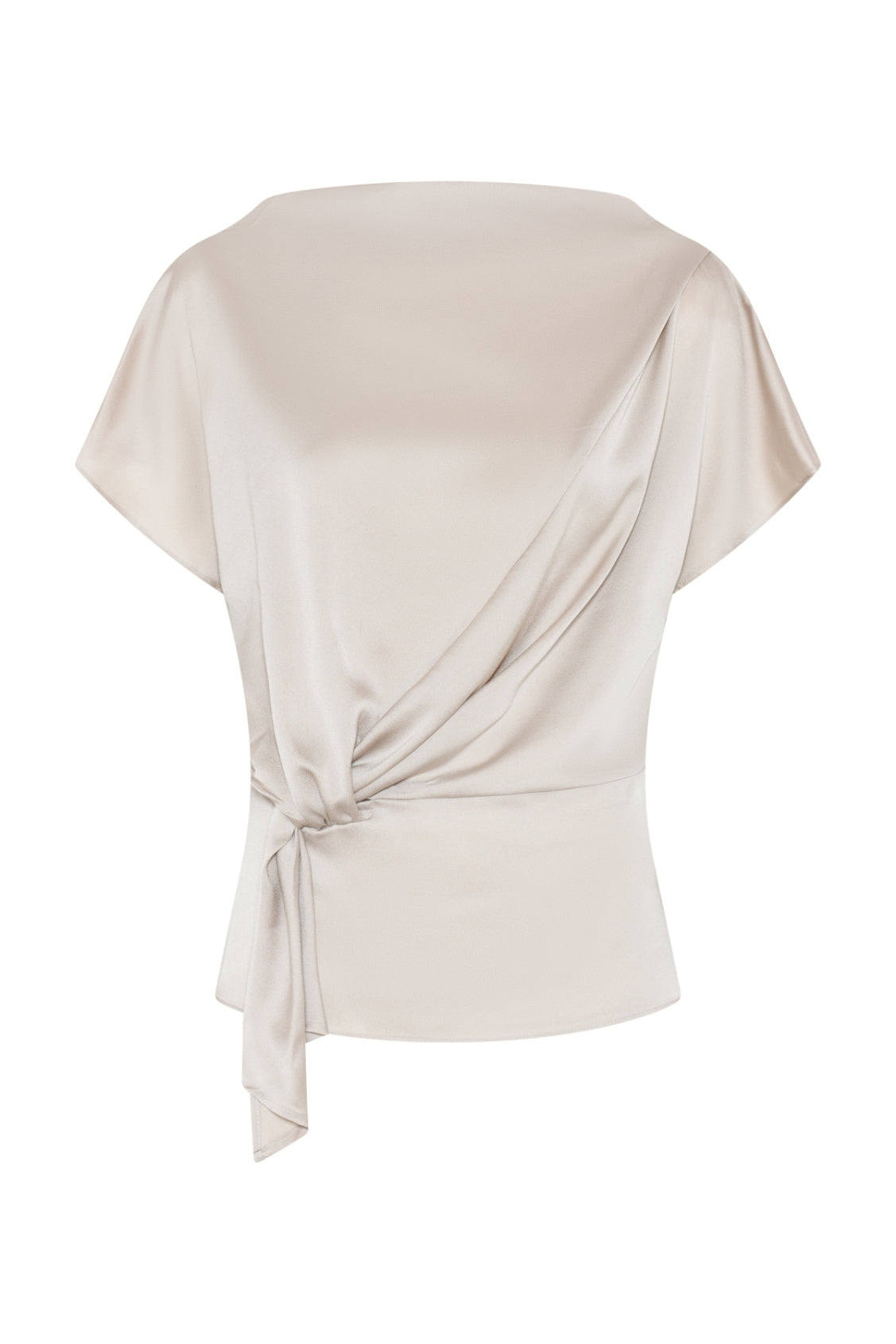 Bruuns Bazaar Acacia Tinja Blouse - Silver Cloud
