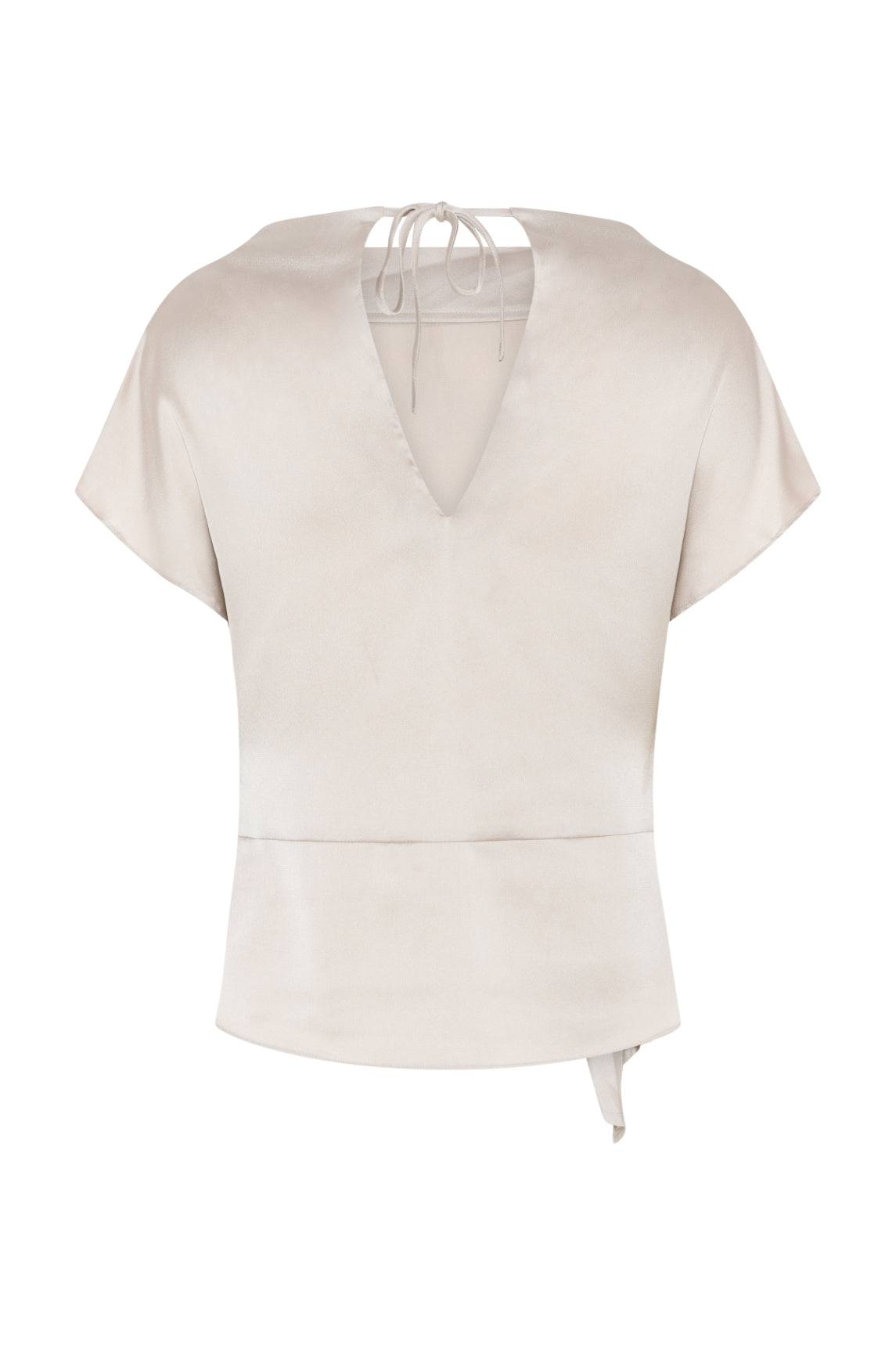 Bruuns Bazaar Acacia Tinja Blouse - Silver Cloud