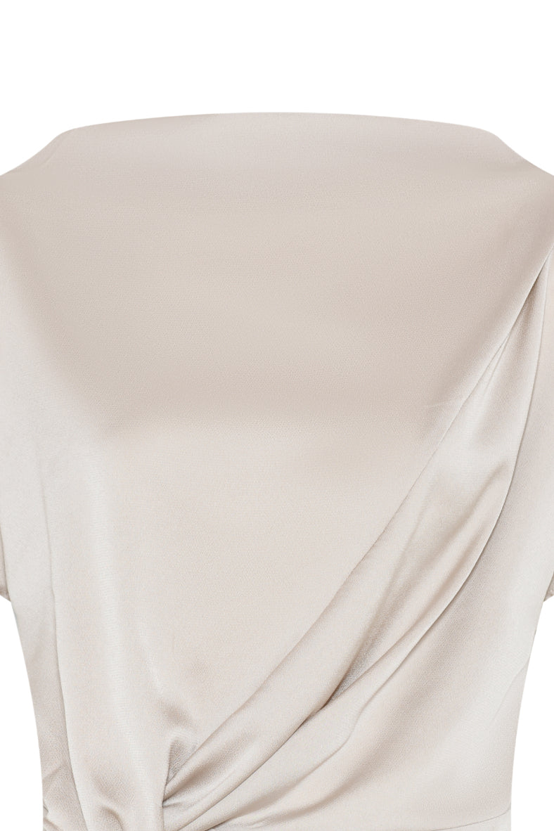 Bruuns Bazaar Acacia Tinja Blouse - Silver Cloud