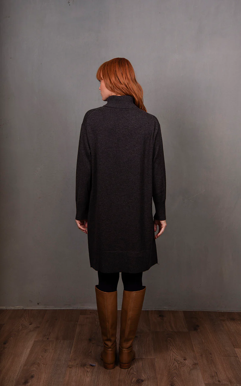 Bridge & Lord Sweater Dress - Chocolate