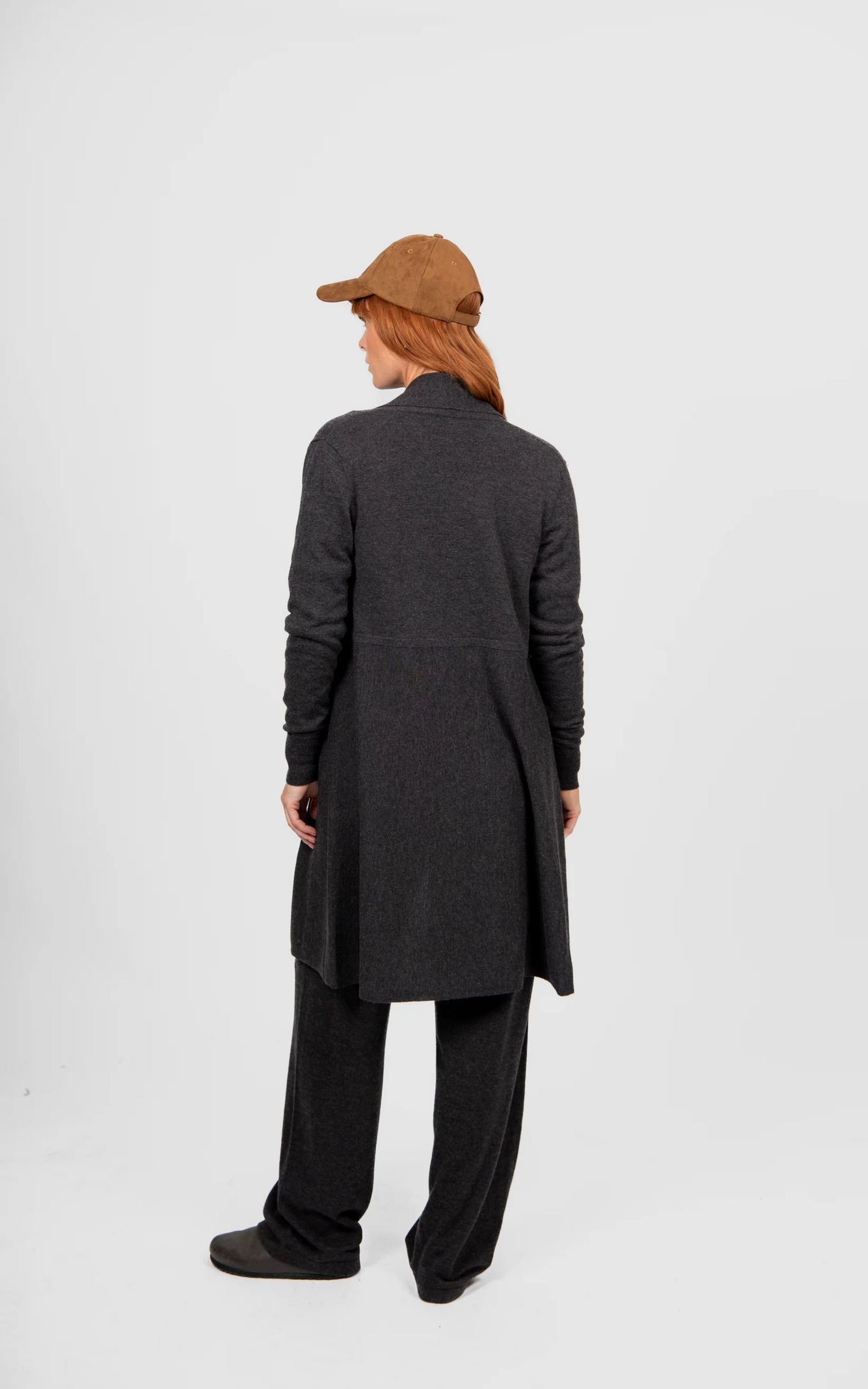 Bridge & Lord Emily Edge to Edge Cardi - Chocolate