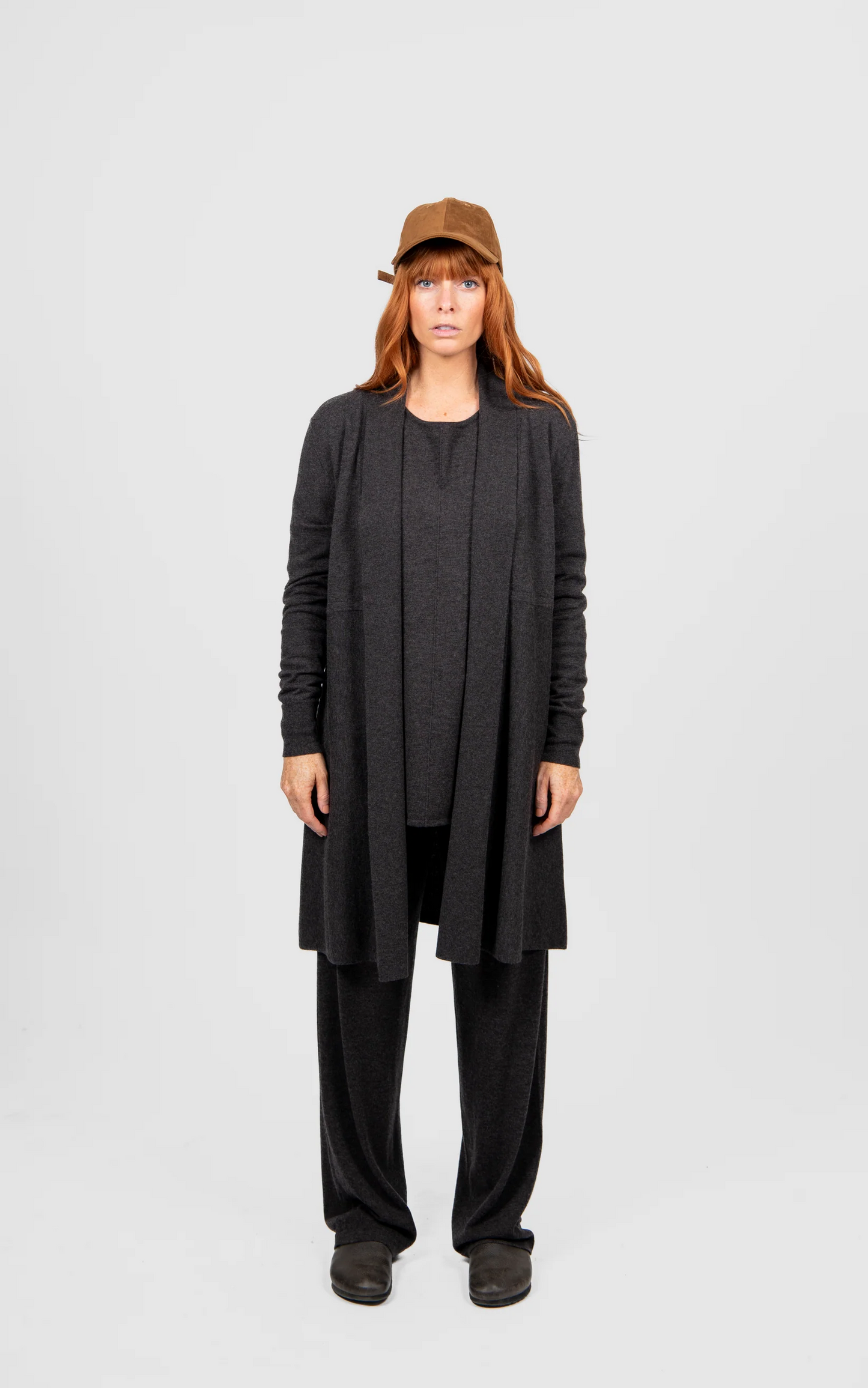 Bridge & Lord Emily Edge to Edge Cardi - Chocolate